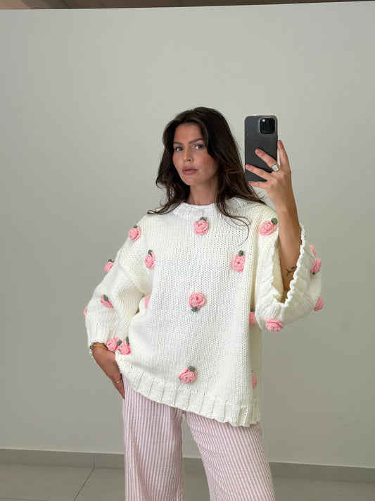 !Vorbestellung! Pullover Rosie Dream / Handmade