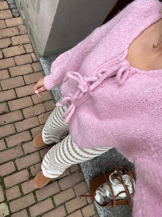 Cardigan Schleife Lilli - rosa