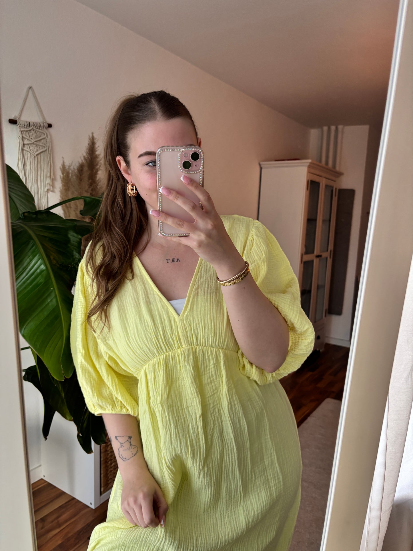 Boho Dreams Maxi dress - gelb
