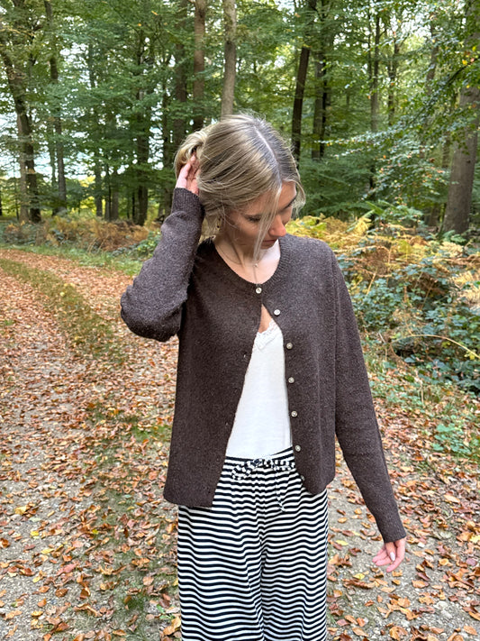 Cardigan Hot chocolate - braun