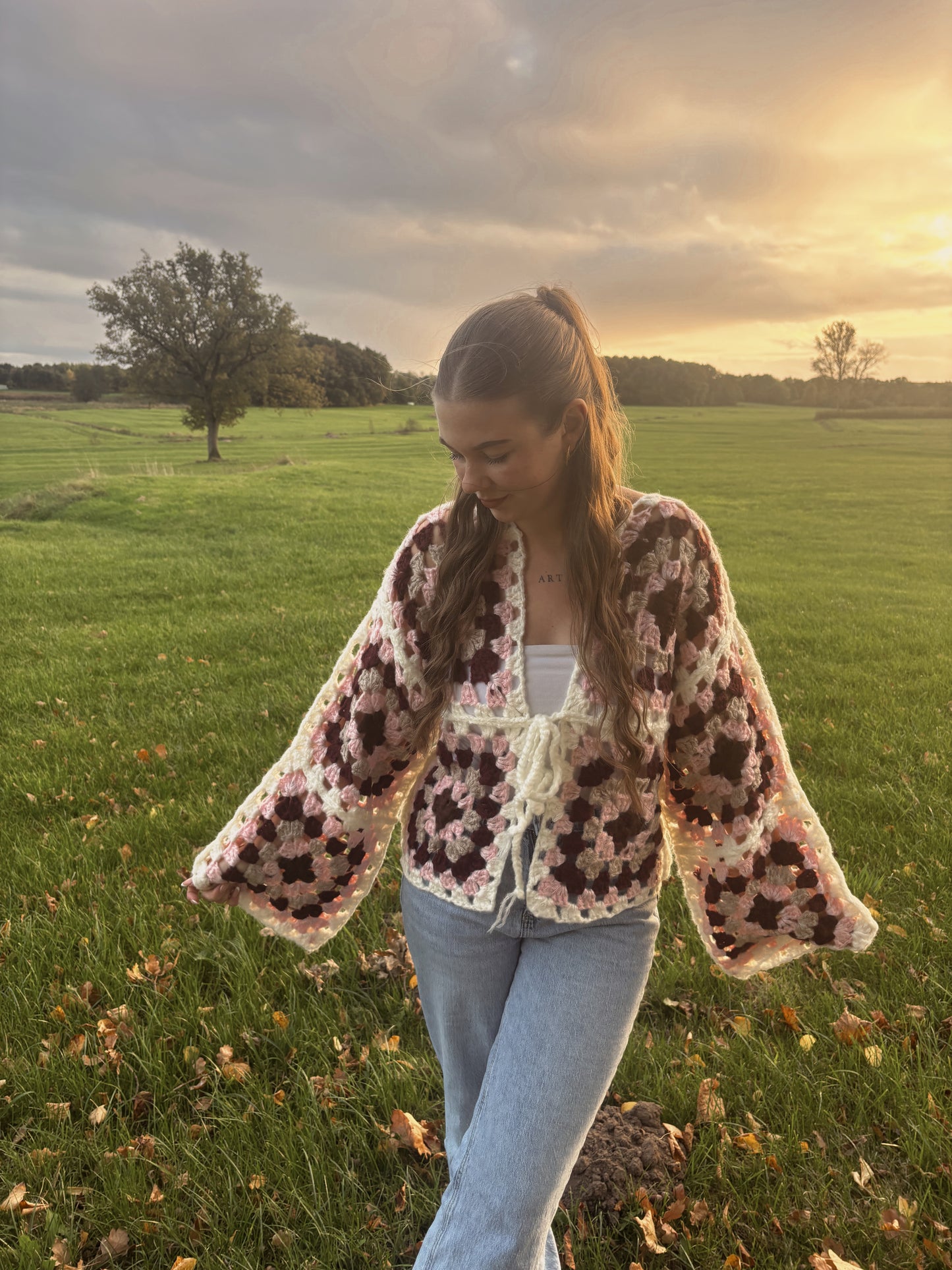 Häkeljacke Maye / Handmade