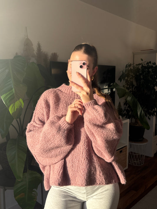 Snuggle Soft Sweater short - Altrosa