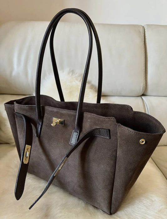 Vorbestellung! Tasche Emmy - chocolate brown