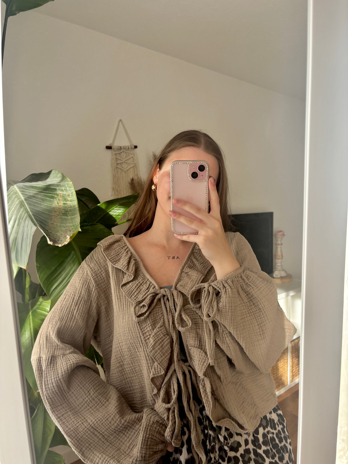 Bluse Mira - taupe