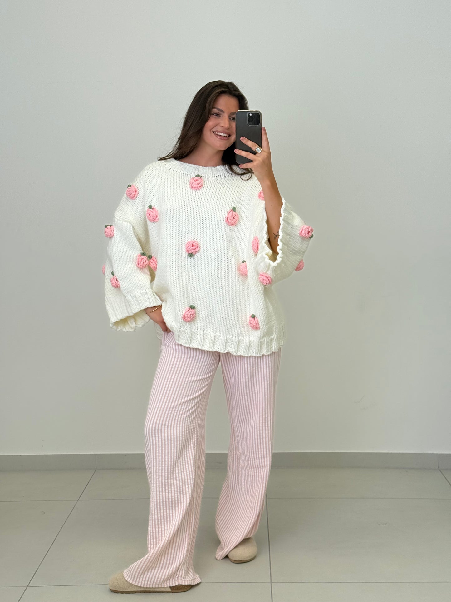 Pullover Rosie Dream / Handmade