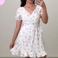Musselinkleid - Daisy Daydream / weiß