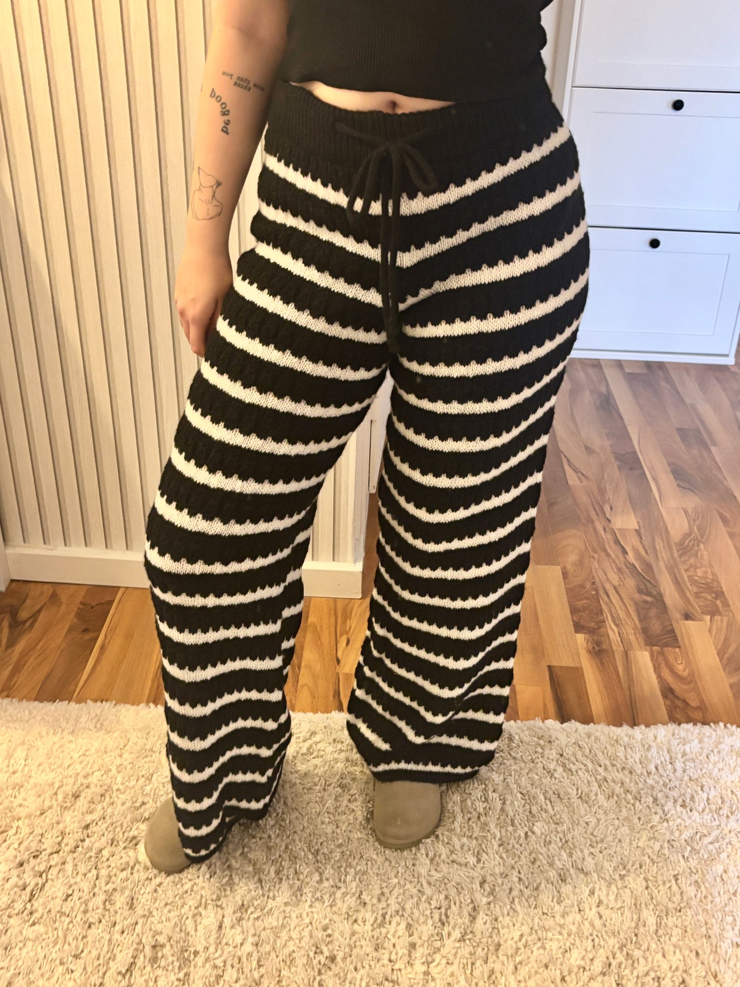 Stoffhose Hennah - schwarz