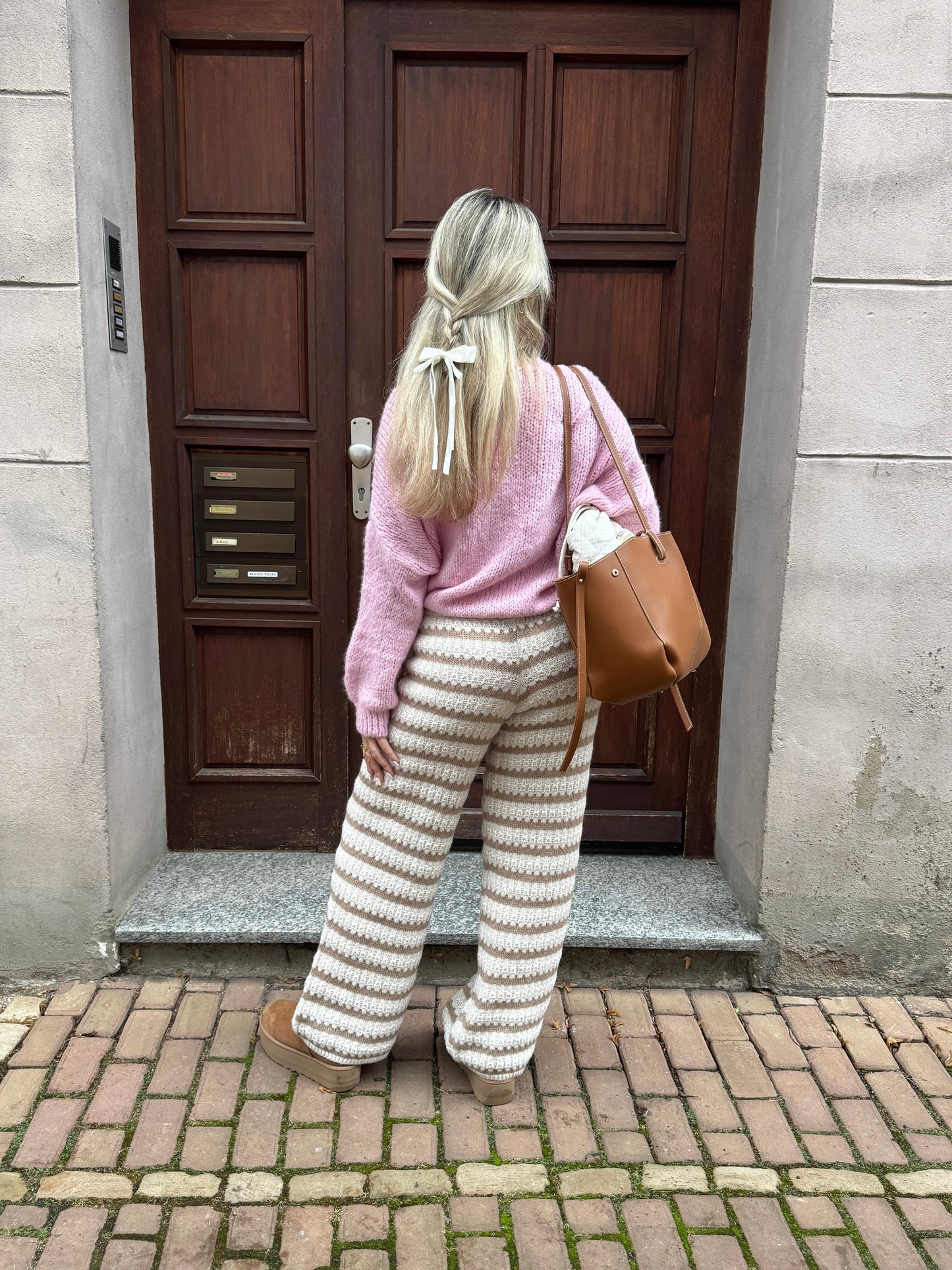 Stoffhose Hennah - beige