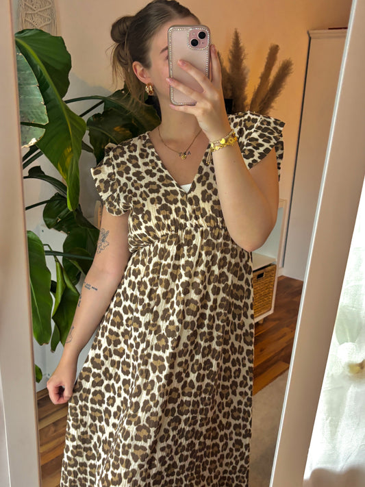 Boho Maxidress Leo / beige