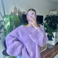 Fluffy Heaven Sweater – Flieder Edition