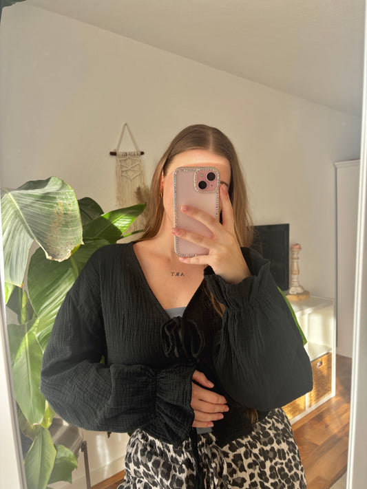 Bluse - Zeitlos schwarz