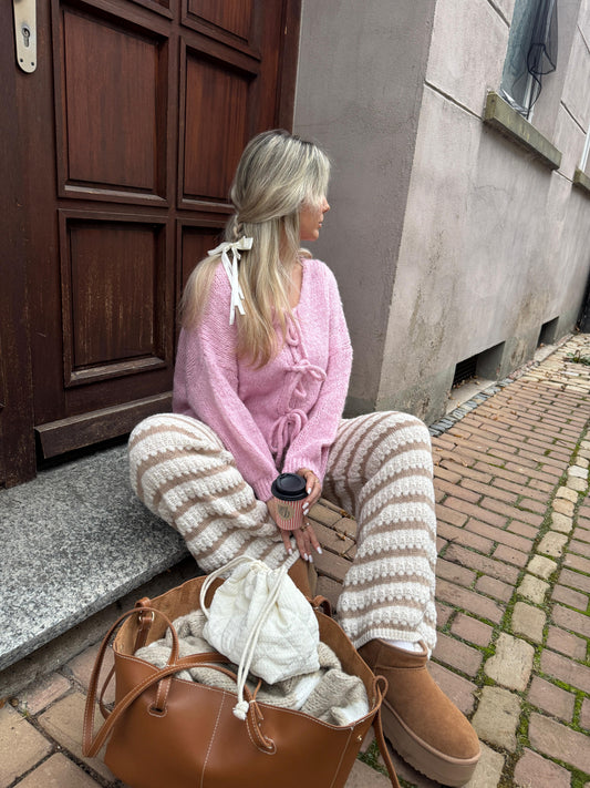 Cardigan Schleife Lilli - rosa