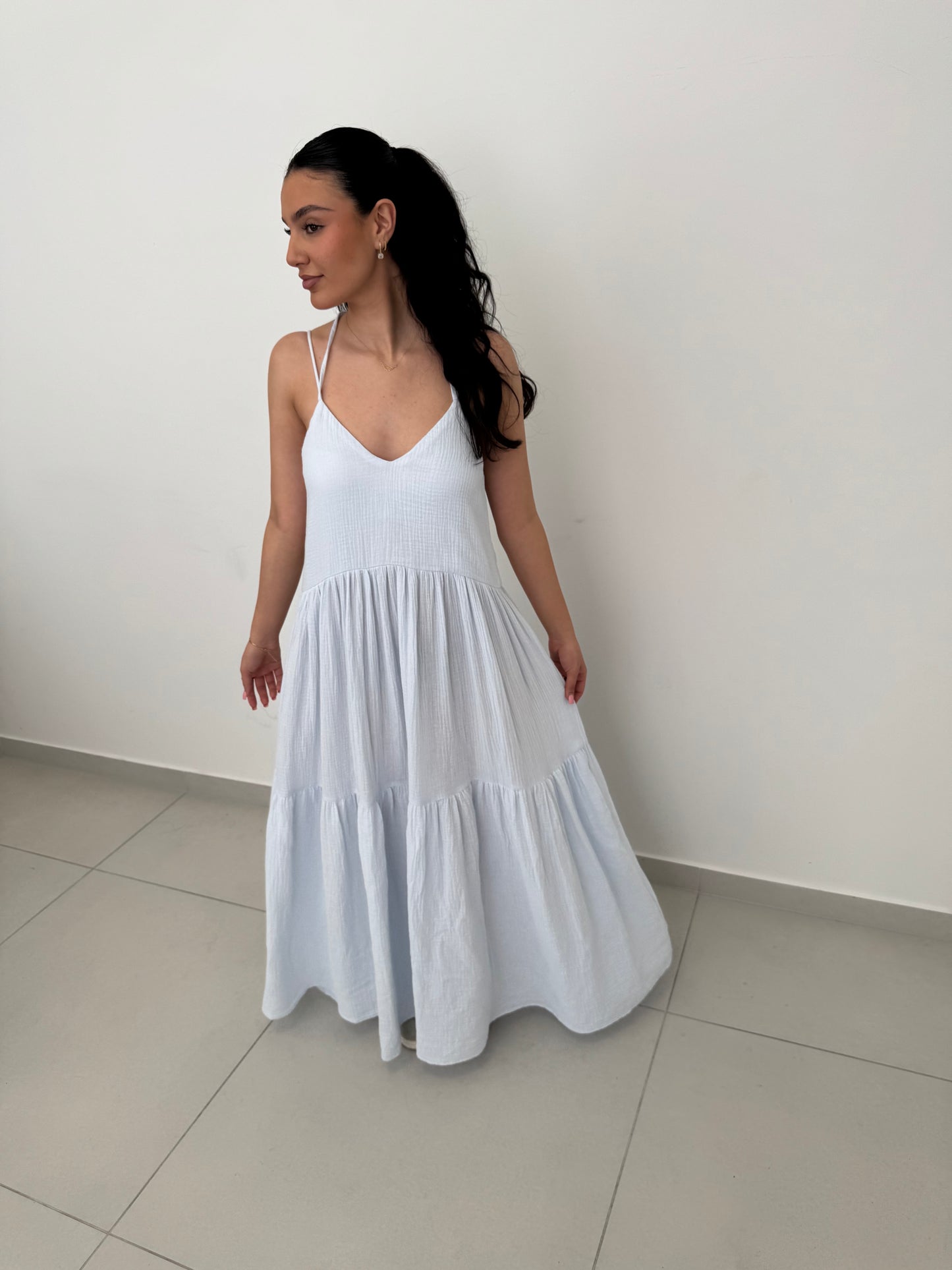 Maxikleid locker „Joelie“ - blau