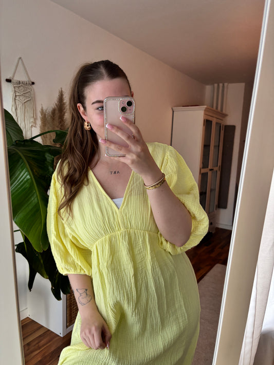 Boho Dreams Maxi dress - gelb