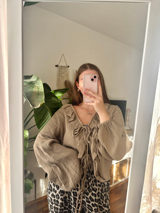 Bluse Mira - taupe