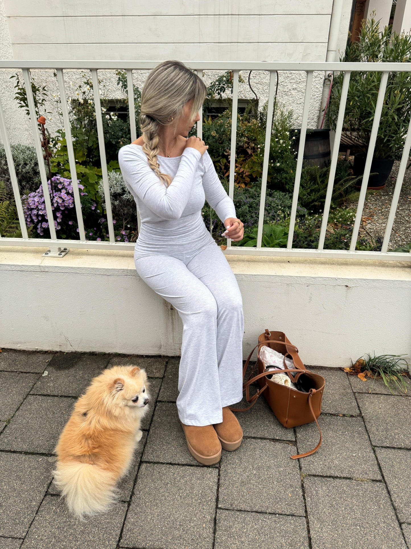 Lounge Set „back it up“ - grau