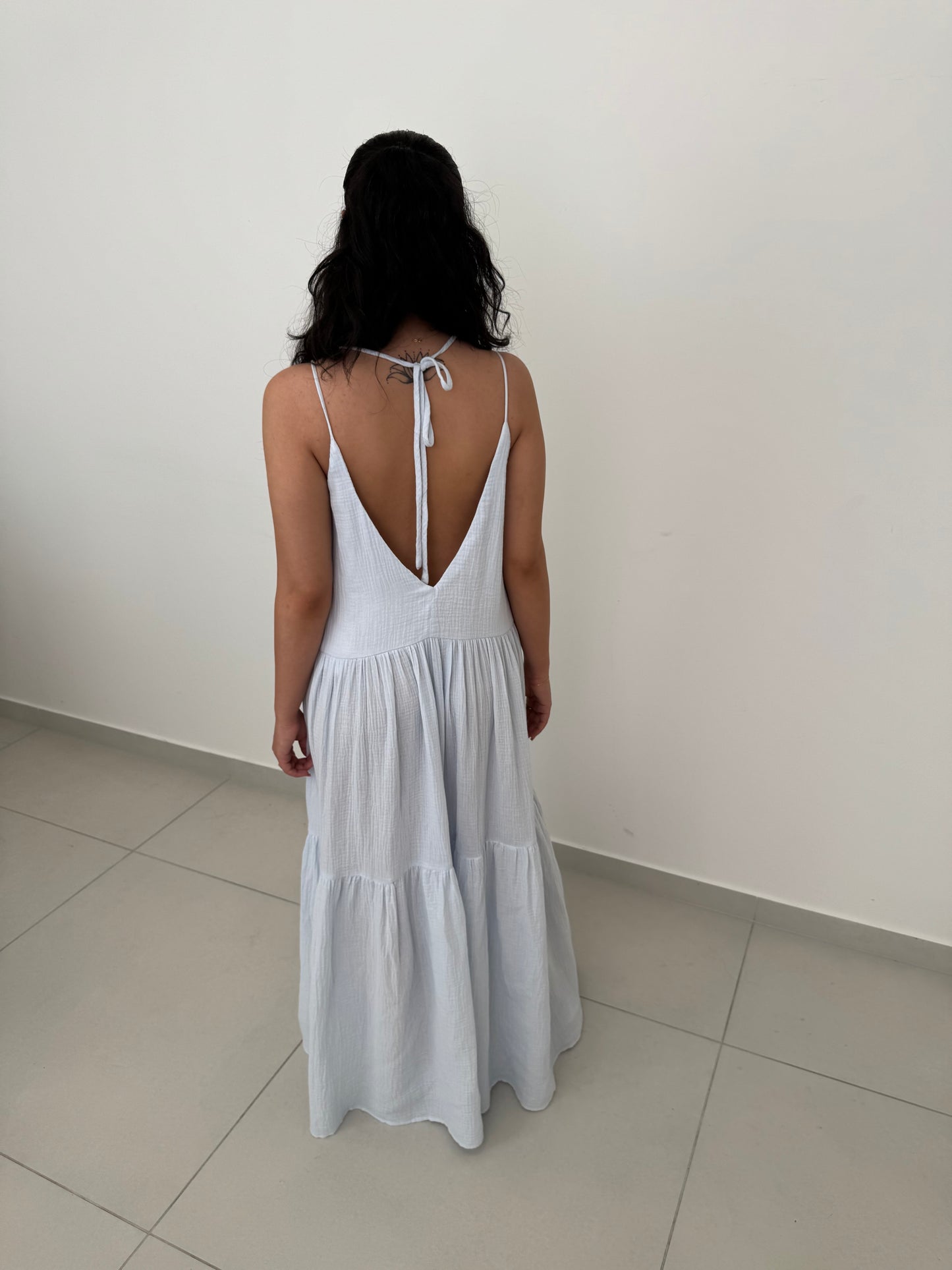Maxikleid locker „Joelie“ - blau
