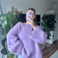Fluffy Heaven Sweater – Flieder Edition