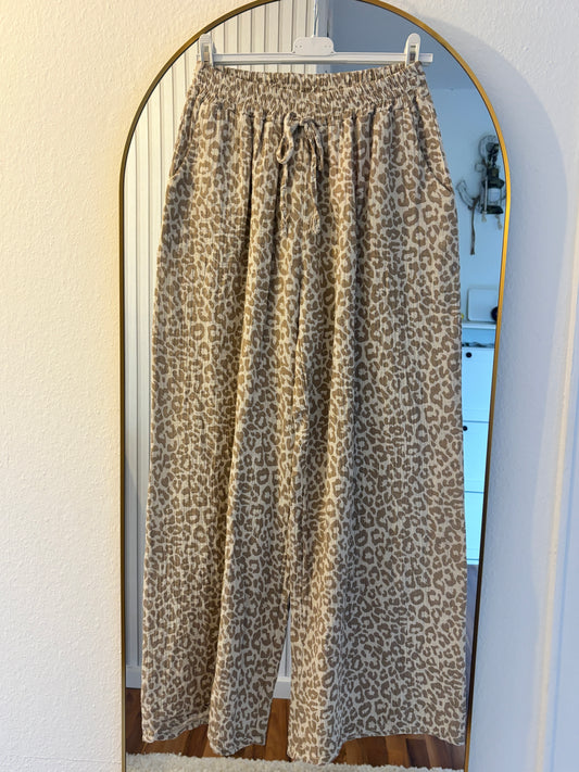 Leo Stoffhose - beige