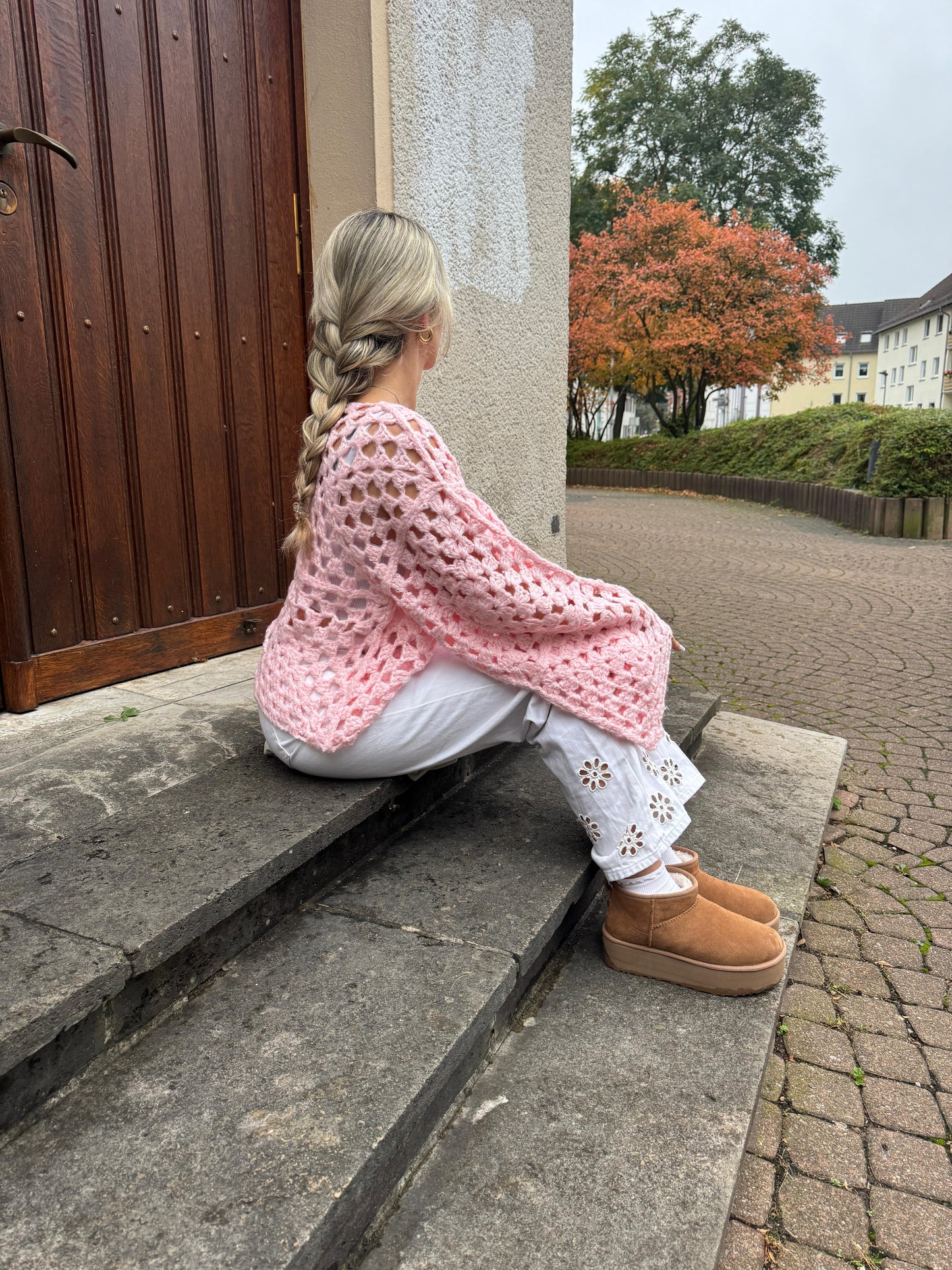 Häkeljacke Candy Cloud / Handmade