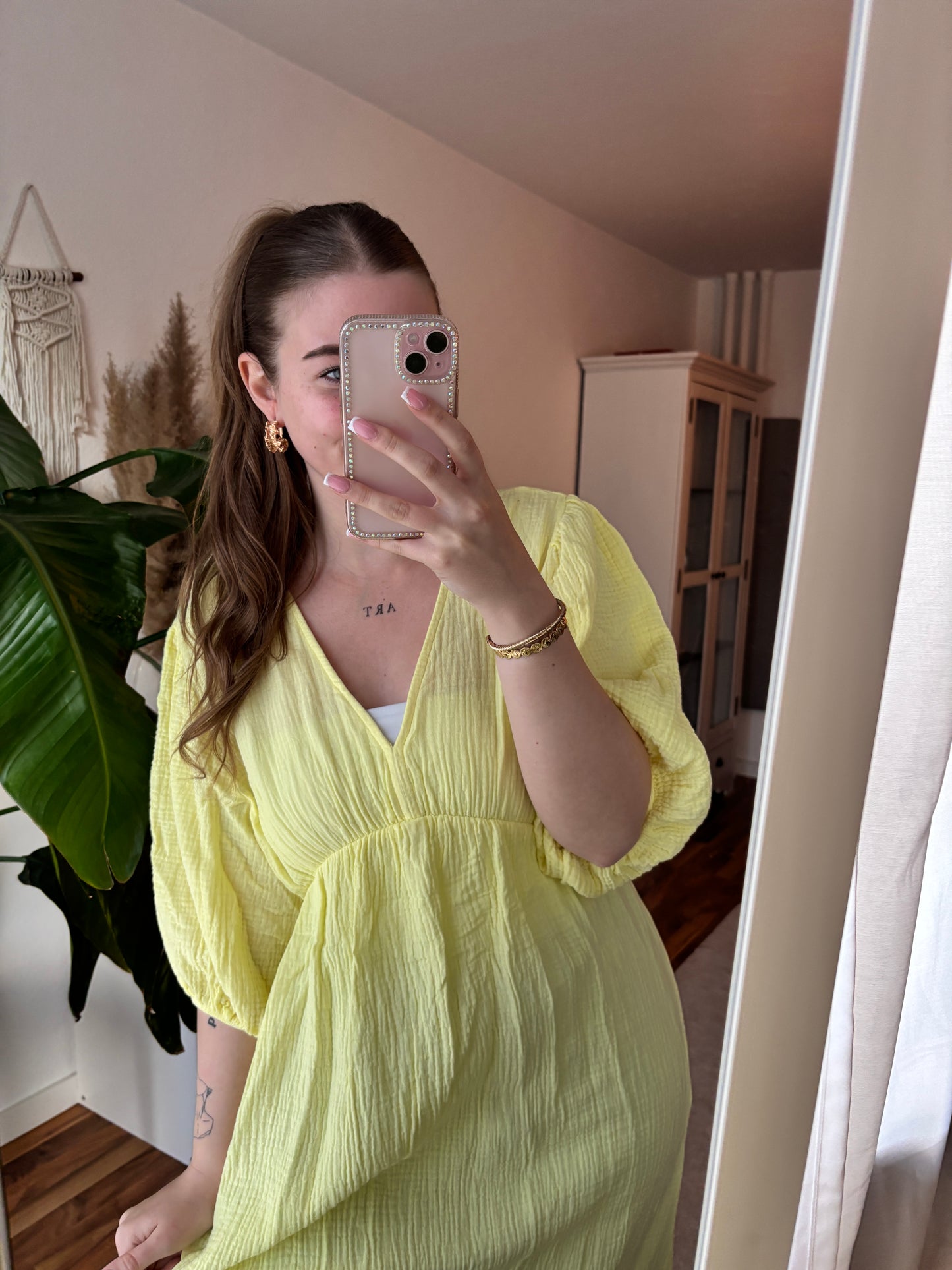 Boho Dreams Maxi dress - gelb