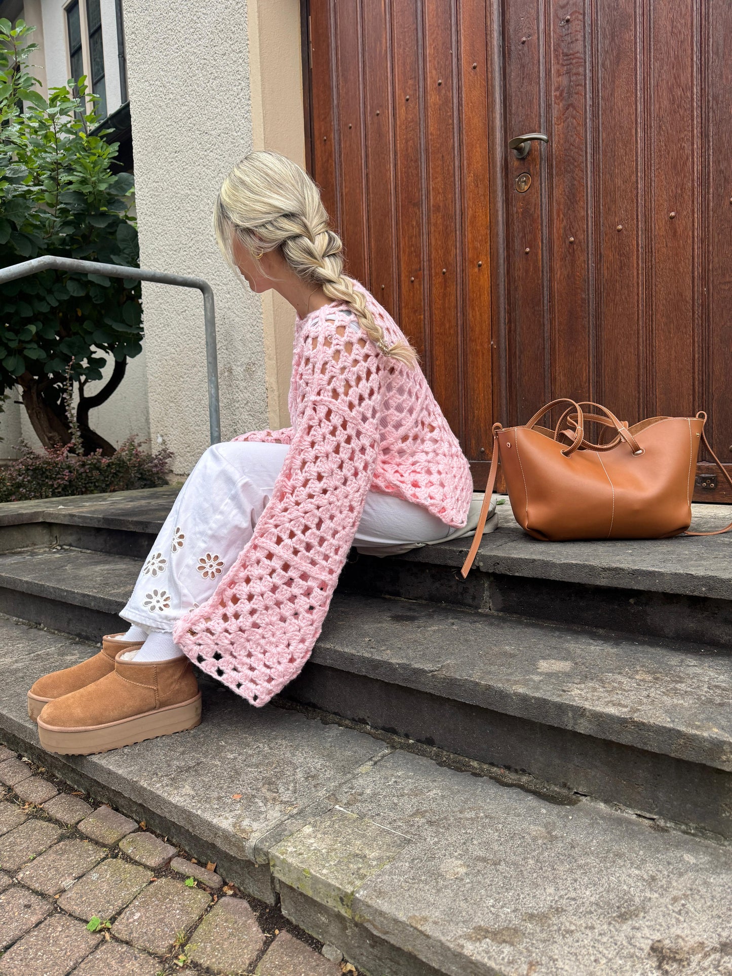 Häkeljacke Candy Cloud / Handmade