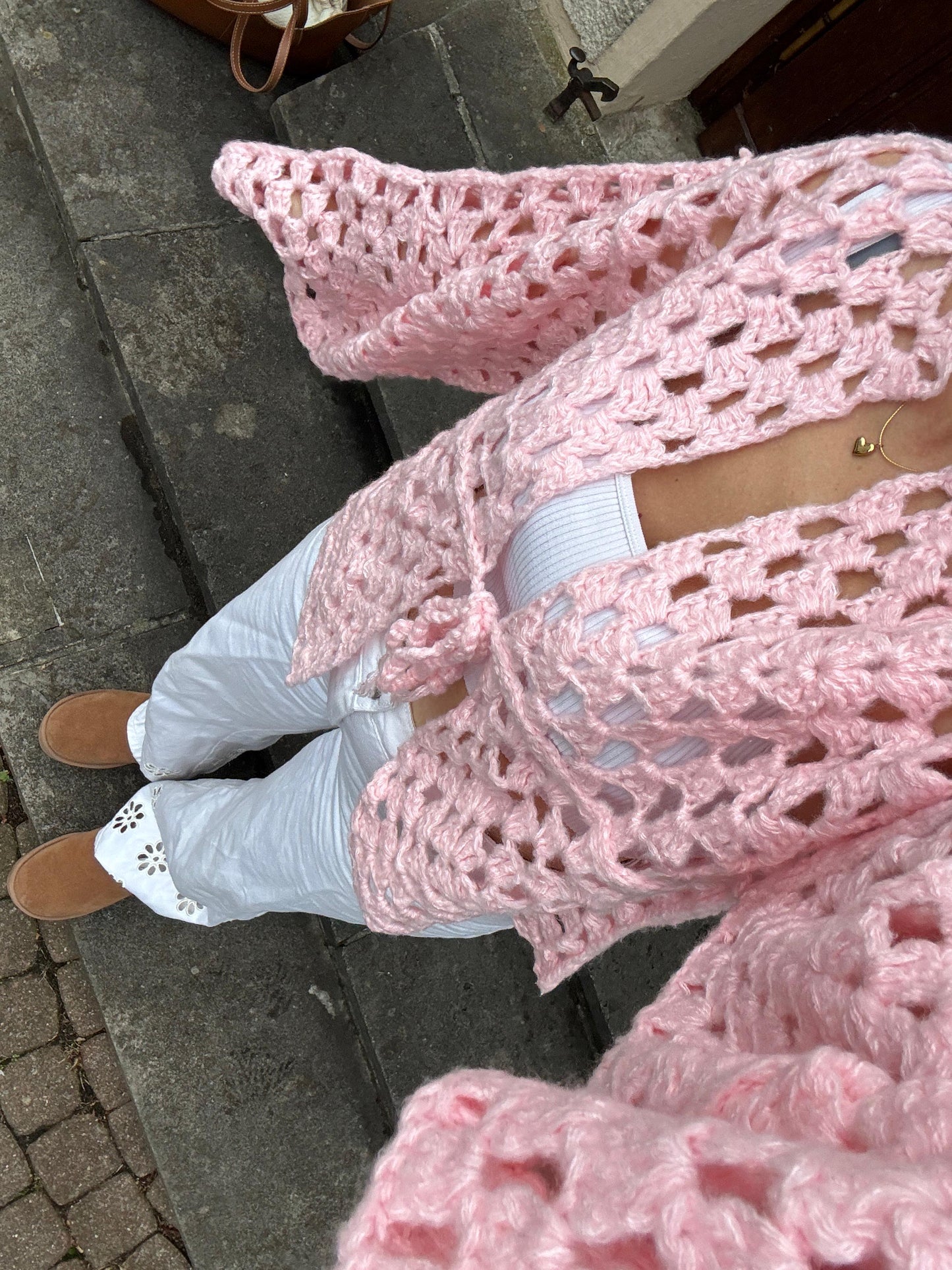 Häkeljacke Candy Cloud / Handmade