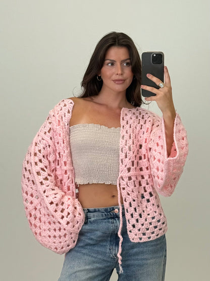 Häkeljacke Candy Cloud / Handmade