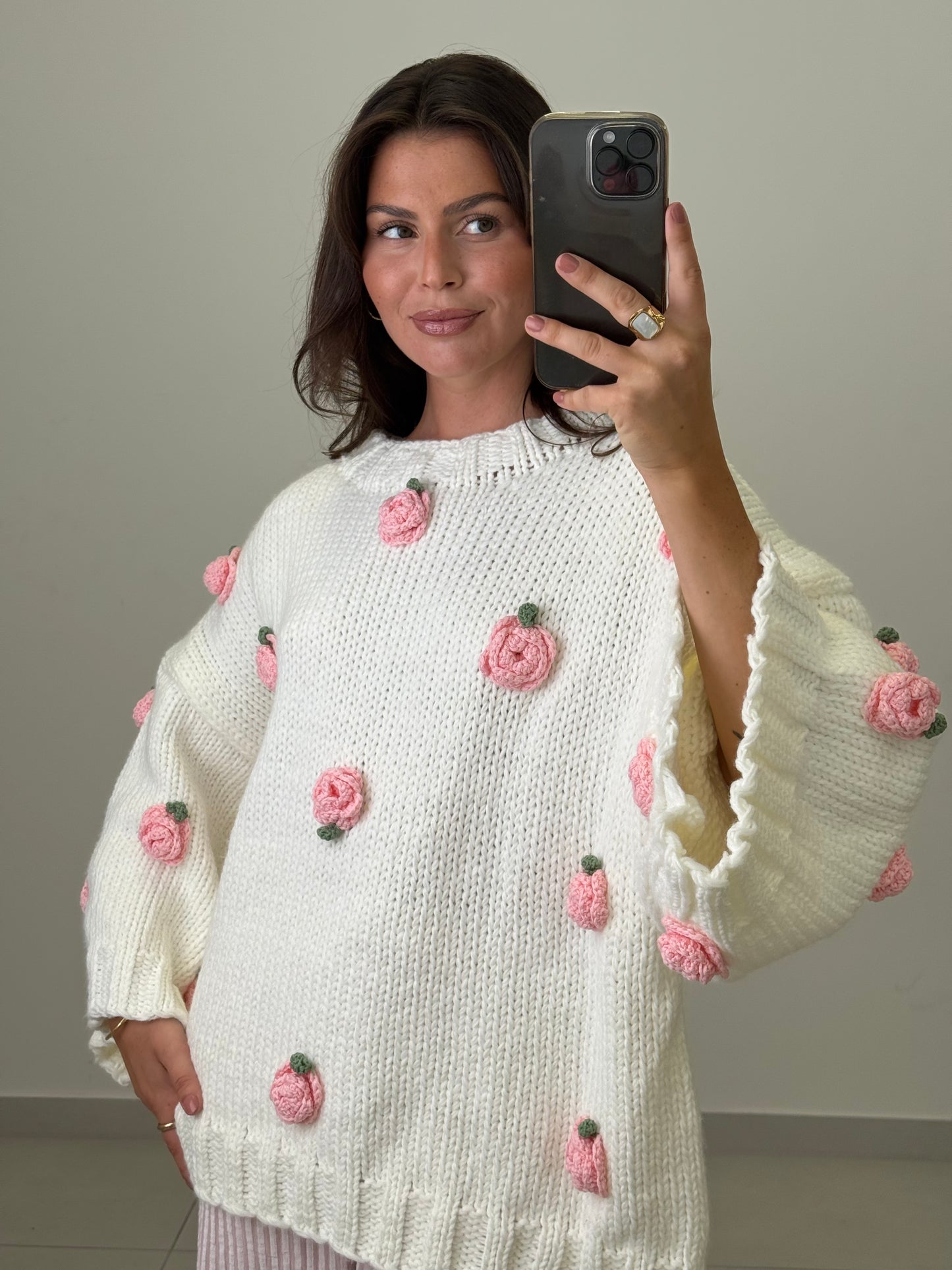 Pullover Rosie Dream / Handmade