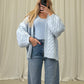 Spring Cloud Cardigan / blau